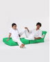Atelier Del Sofa Siesta Sofa Bed Pouf - Verde
